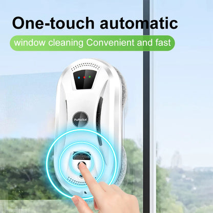 PuRuiKai Ultra Thin Robot Vacuum Cleaner Window Cleaning Robot Window Electric Glass Limpiacristales Remote Control For Home