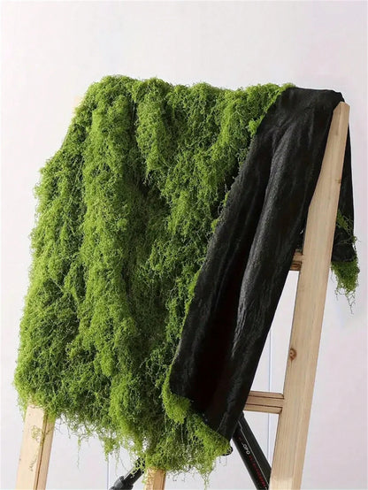 100cm*100cm Articiaifl moss carpet aquascape bionic turf fake moss micro-landscaping arrangement lawn bonsai potted plants pavem