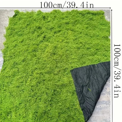 100cm*100cm Articiaifl moss carpet aquascape bionic turf fake moss micro-landscaping arrangement lawn bonsai potted plants pavem