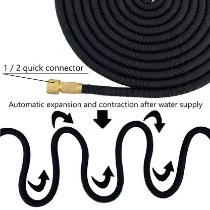 Best Garden Hose Flexible Hose Garden Watering Pipe Double Latex High Pressure Car Wash Hose Gardens Supplies Irrigation