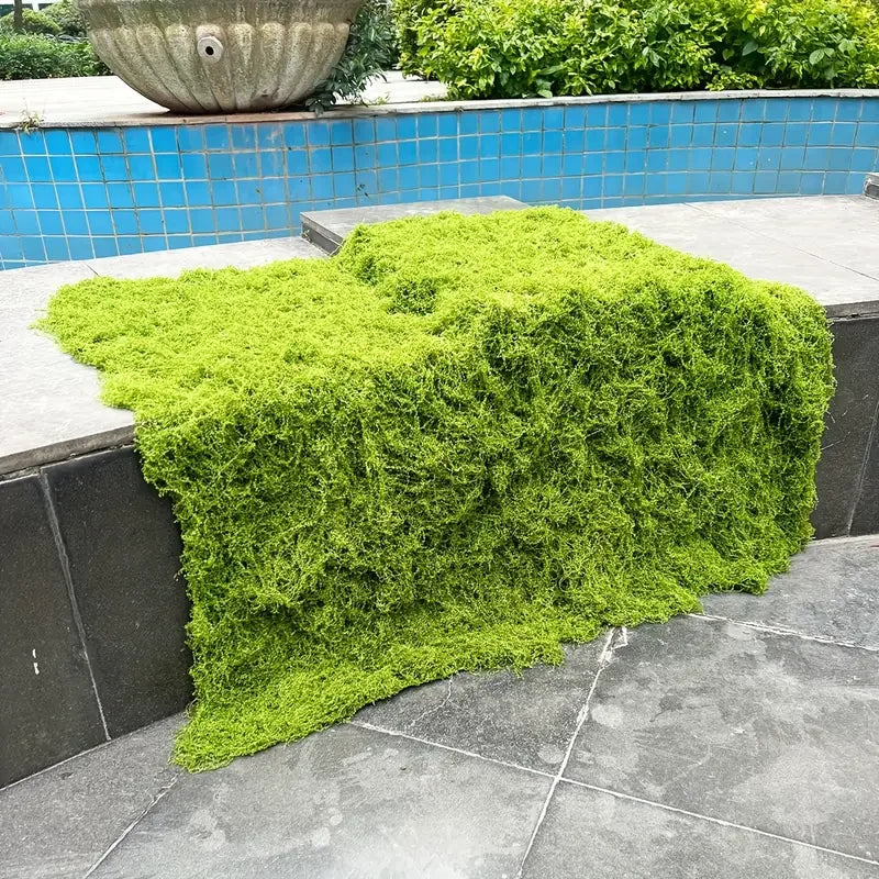 100cm*100cm Articiaifl moss carpet aquascape bionic turf fake moss micro-landscaping arrangement lawn bonsai potted plants pavem