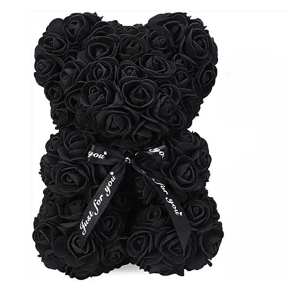 2026 New Artificial Flower Eternal Rose Teddy Bear for Mother's Day Birthday Valentine's Day Anniversary Gifts & Decorations